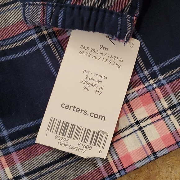 Plaid Carter's Blouse - Picture 3 of 5